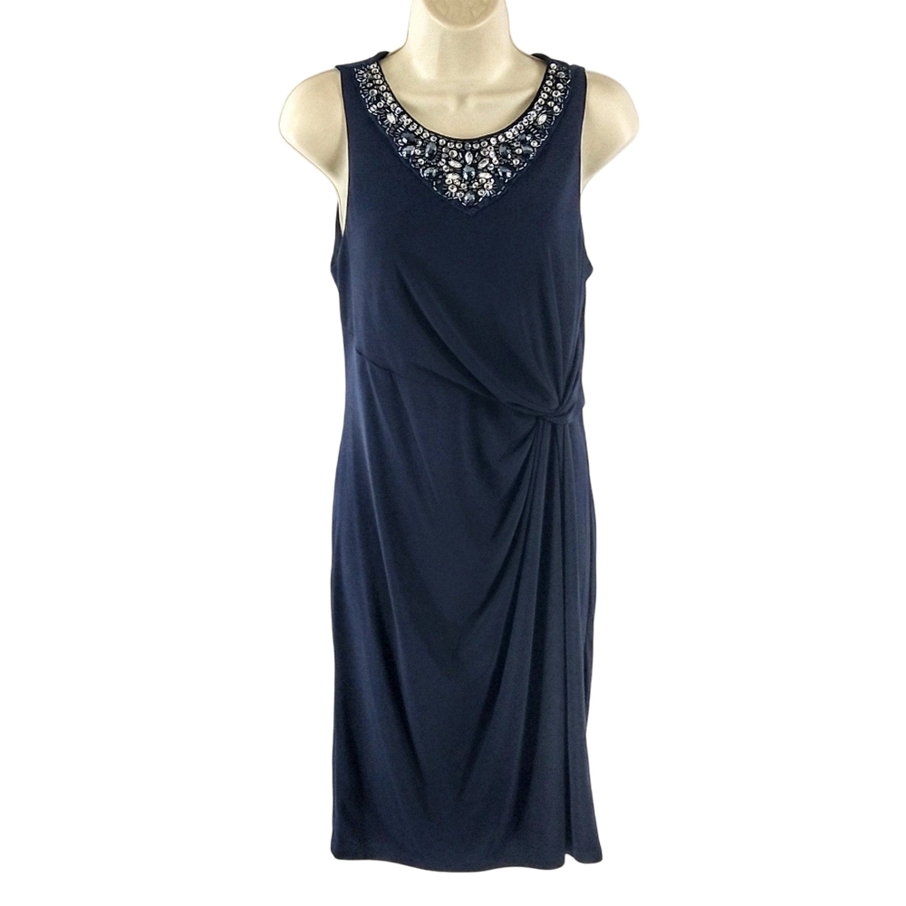 DJ JAZ navy cocktail dress